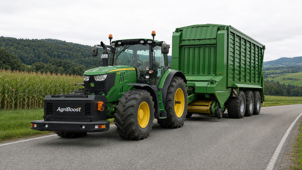 Traktor mit AgriBoost