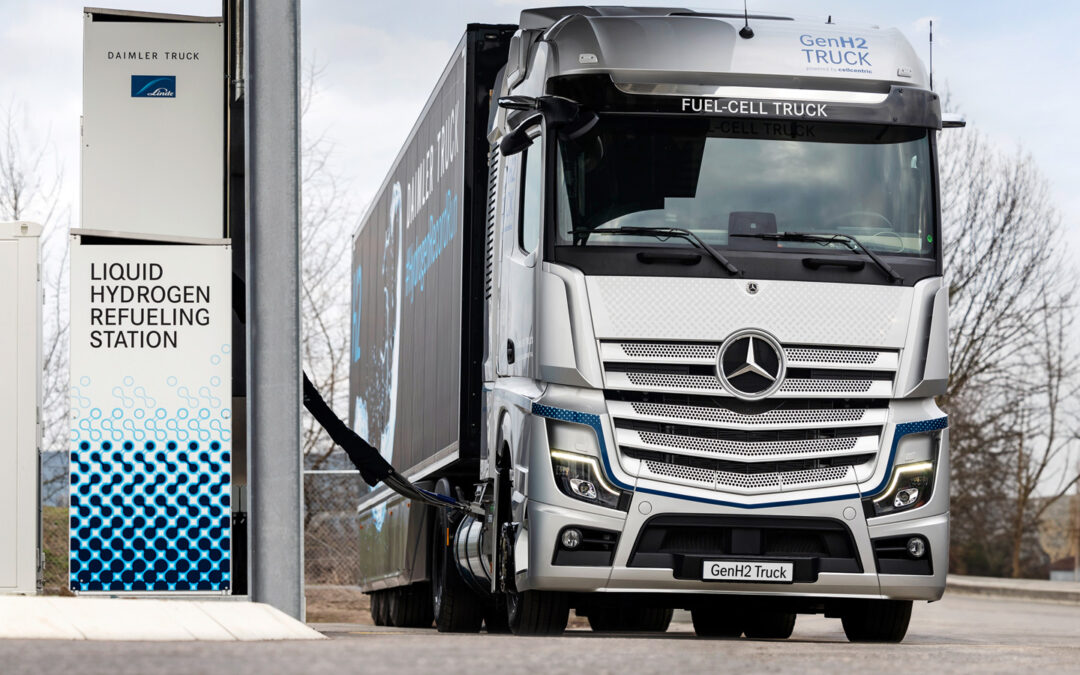 Daimler Truck setzt auf kalten Flüssig-Wasserstoff