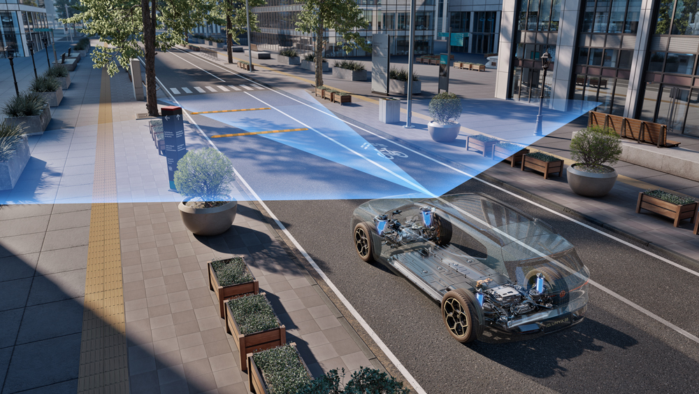 Schöne neue Autowelt
Nahezu freihändig von der eigenen Haustür bis zum Ziel – egal, ob dazwischen nur ein paar Minuten liegen oder viele hundert Kilometer: Für die VW-Kunden in China wird die Vision vom autonomen Fahren mit "Noa" fast schon Realität. Fotos: Volkswagen