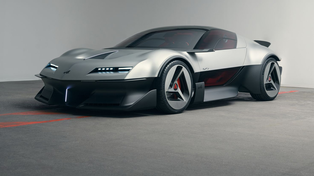 Alpine A310 Vision: Der Zeit weit voraus