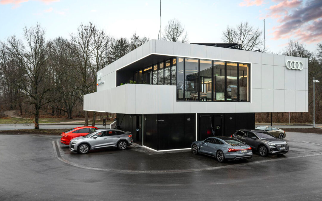 Audi „Charging Hub“: Ladestation de Luxe