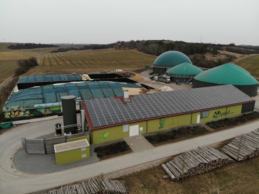 Biogasanlage der Buergerenergie Grossbardorf