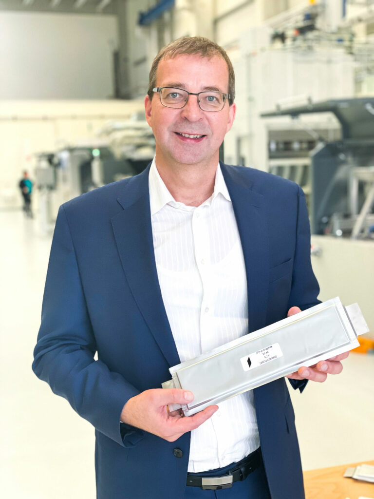 Blackstone-CEO Holger Gritzka 
Der Ingenieur der Elektrotechnik, Absolvent der TU Dresden, hat die Batterie-Produktion bei ThyssenKrupp und Li-Tec gelernt. Foto: Blackstone 