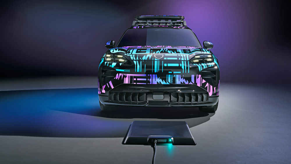 Induktives Laden beim Porsche Cayenne 2026