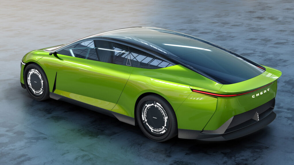 Finns like us The developers of the concept car were inspired by nature when creating the body. 