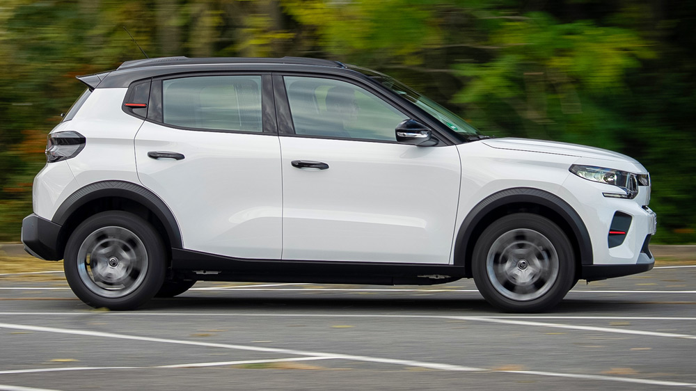 Elektrischer Schnelltransporter 
Der Citroën ë-C3 ist auch als Van erhältlich, ohne Rücksitzbank, aber mit dem gleichen E-Antrieb wie die Familienkutsche. 