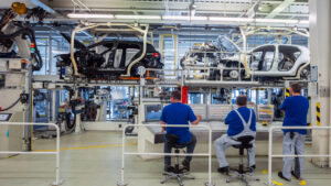 Pkw-Produktion bei VW in Wolfsburg