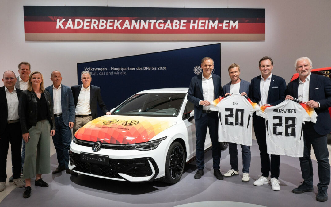 Volkswagen bleibt DFB-Generalsponsor