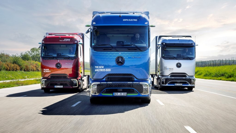 E-Trucks von Mercedes