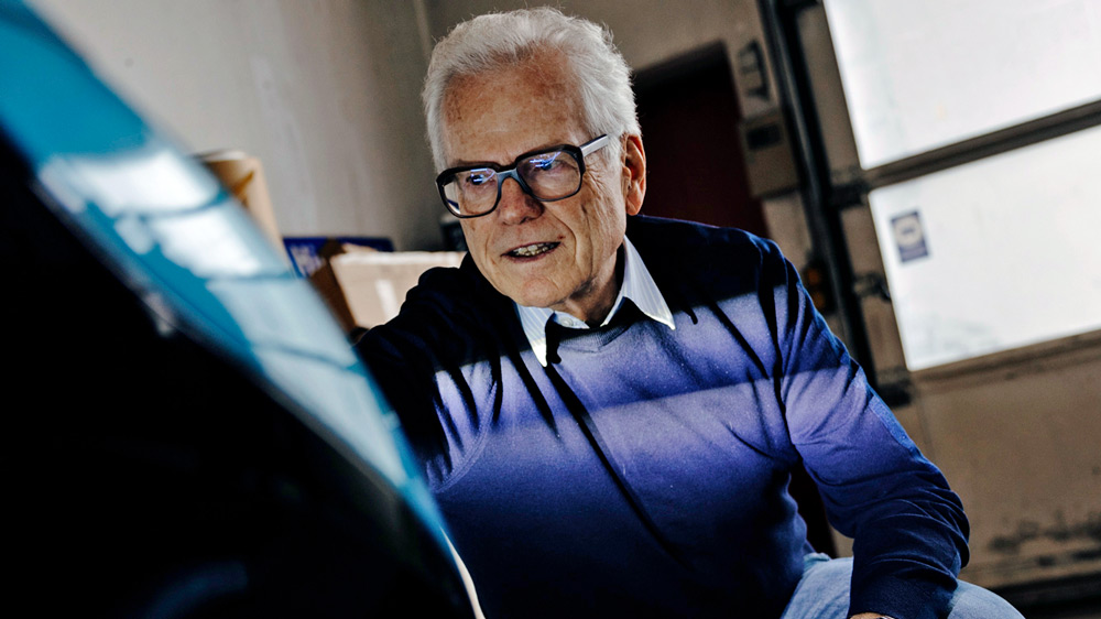 Aufregend 
Der elektrische Dachroller ist das Spätwerk von Wolfgang Ziebart. Erfahrungen aus seiner Zeit bei BMW und Jaguar flossen darin ein.  