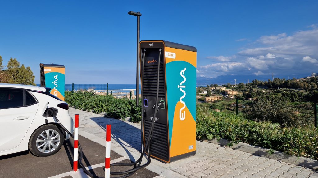 Ewiva Italia 
Zusammen mit dem Volkswagen-Konzern baut der Energieversorger Enel in Italien ein Schnellladenetz für Elektroautos auf. 