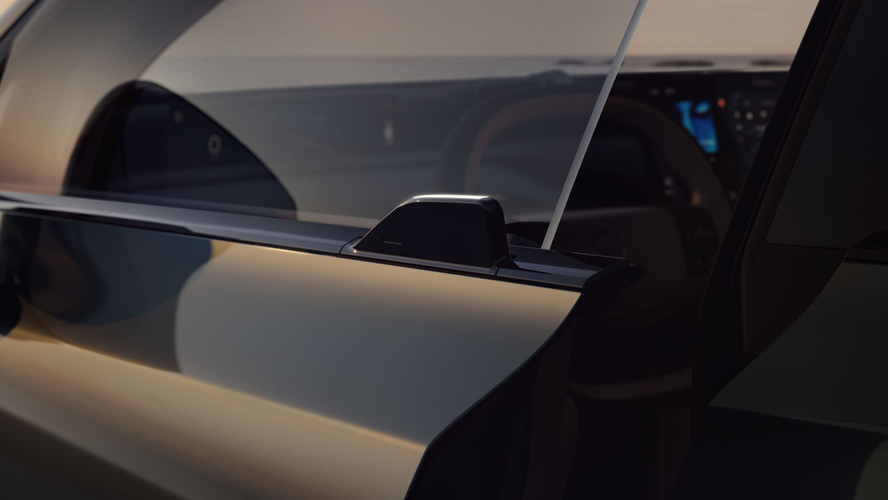 Winglets als Türgriff 
Mit einem innovativen Detail warten die Türen des Volvo EX60 auf. Geöffnet wird per Knopfdruck, bei einem Unfall springen sie auf.