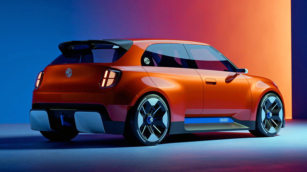 Kampfansage
Das Konzeptauto MG GO! gibt einen Ausblick auf den MG2, der ab 2027 unter anderem gegen den vollelektrischen Renault 5 sowie den ID.2 von Volkswagen antreten wird, zu Preisen zwischen 20.000 und 25.000 Euro - vermuten wir mal. Fotos: MG