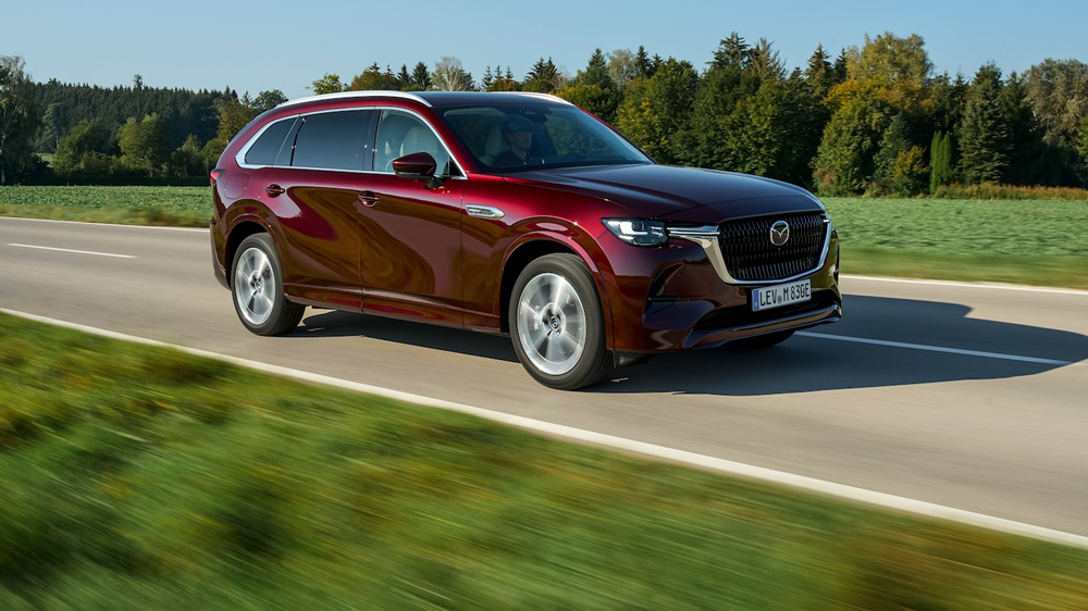 Mazda CX-80 PHEV: Eine Nummer größer