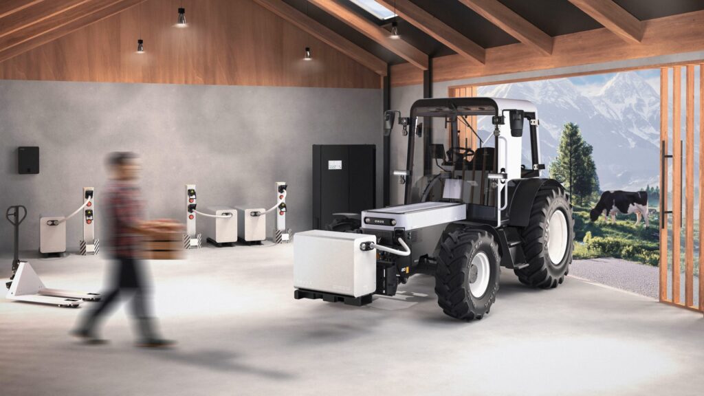 Entwickelt im Allgäu
Der vollelektrische Onox1 des Start-ups aus Isny verfügt über ein Batterie-Wechselsystem und soll ebenfalls 2027 an den Start gehen.
