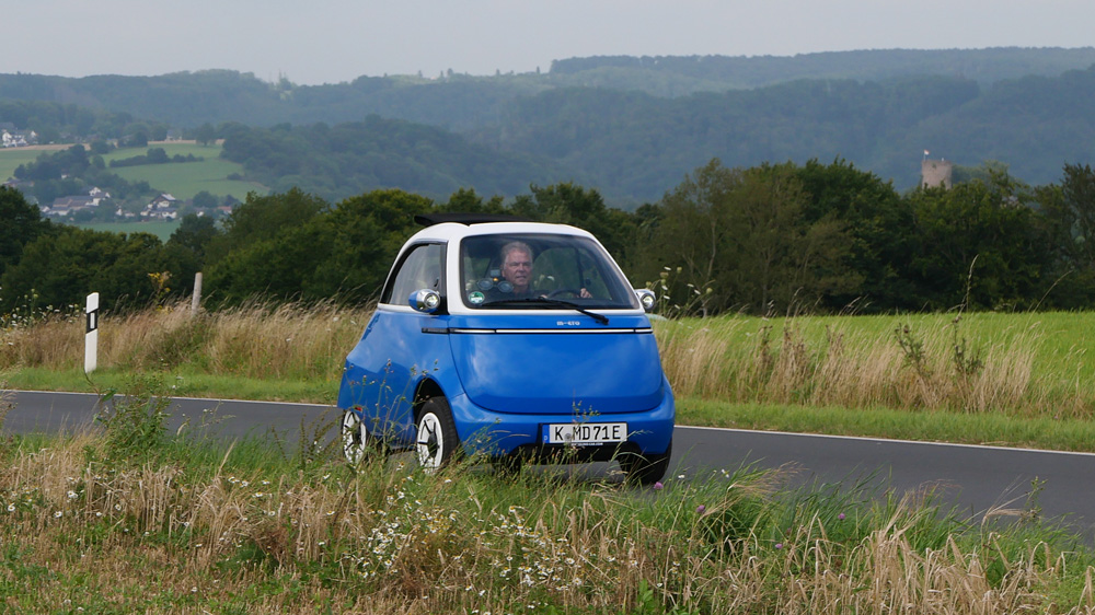 Microlino: Ein Elektroauto zum Knutschen