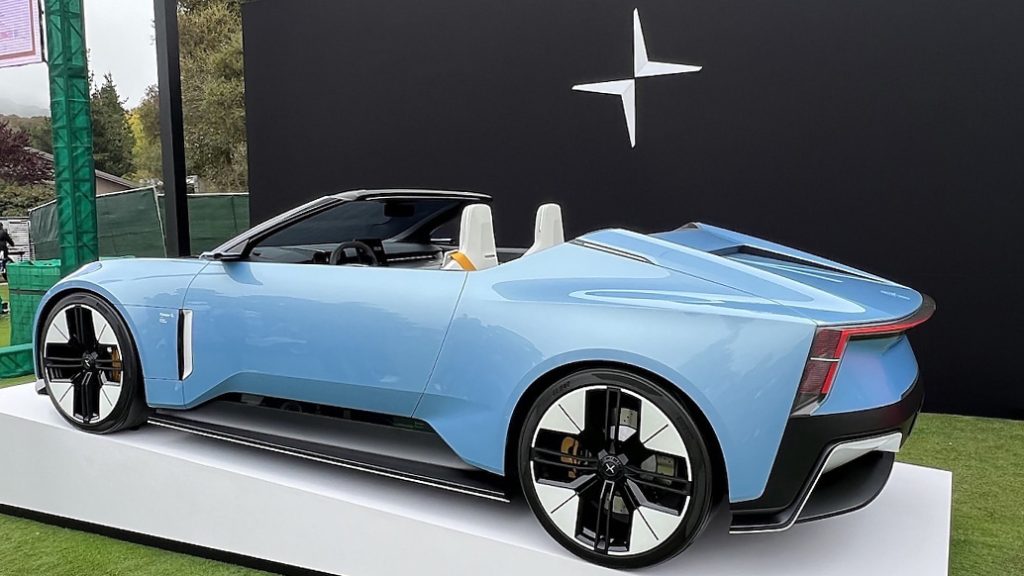 Polestar 6  
Der stylishe Elektro-Roadster war ursprünglich für 2026 angekündigt, wird sich nun aber deutlich verspäten. Volumenmodelle wie der Kompakt-SUV Polestar 7 haben laut Firmenchef Lohscheller jetzt erst einmal Vorrang
