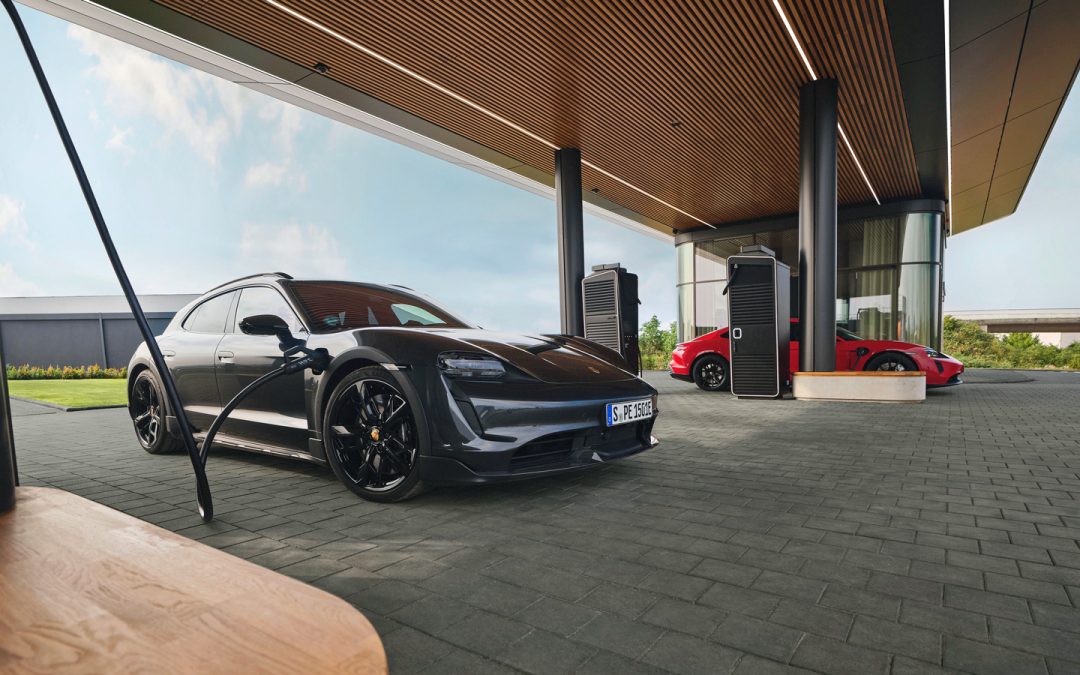 Porsche only: Erste „Charging Lounge“ in Bingen