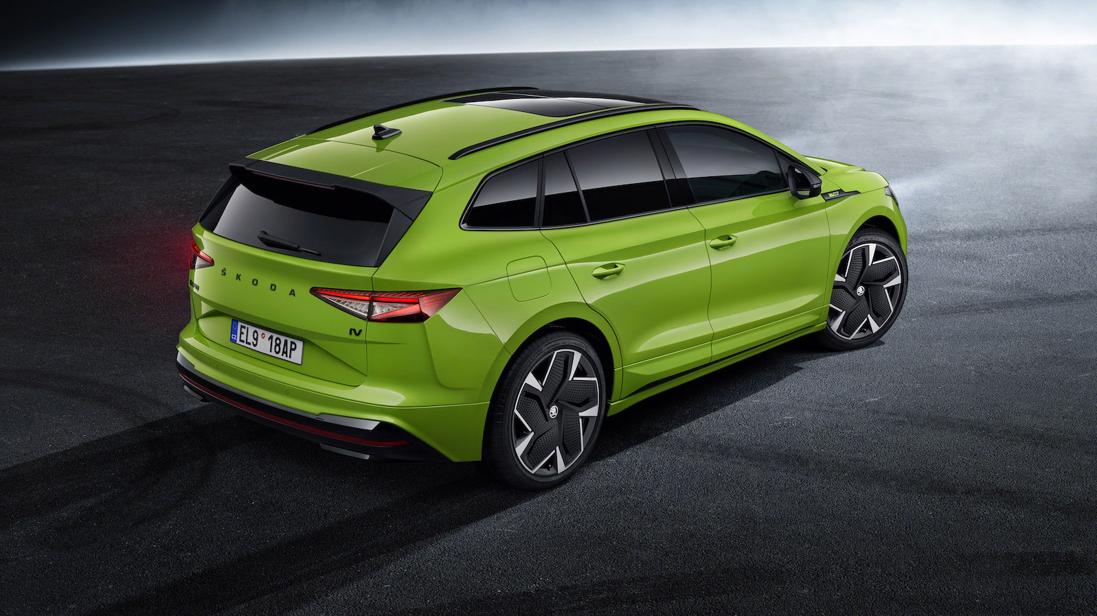 Skoda Enyaq RS ESportler nun auch mit Steilheck