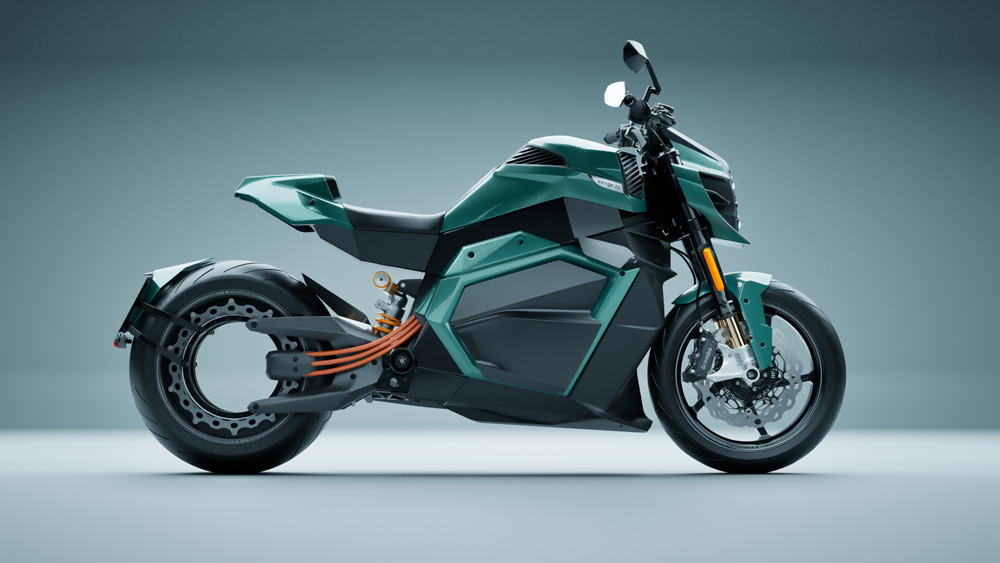 Bis zu 600 Kilometer mit einer Akkuladung 
Das 102 kW starke Superbike TS Pro des finnischen Herstellers Verge ist die erste E-Motorrad, das mit dem Feststoffakku von Donut Lab ausgeliefert werden soll - gegen Ende des Jahres und zu Preisen ab 30.000 Euro. Foto: Verge Motorcycles  