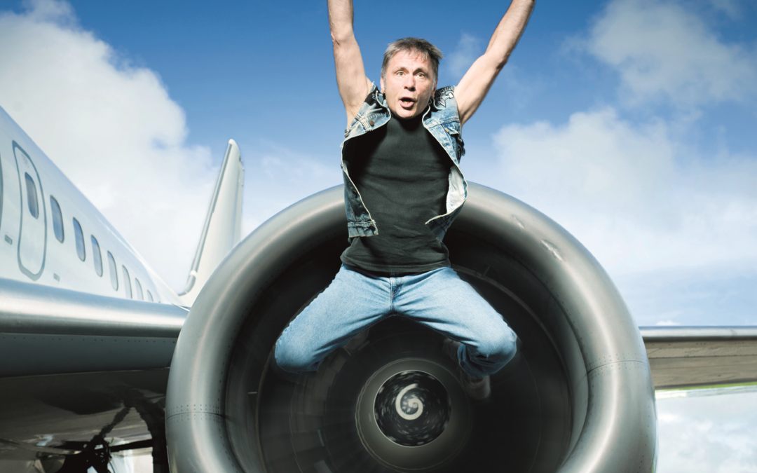 Warum Iron-Maiden-Sänger Bruce Dickinson ein Luftschiff baut
