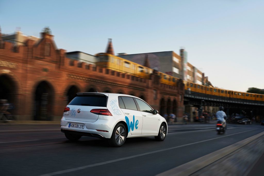 "We Share" VW startet ElektroCarsharing in Berlin