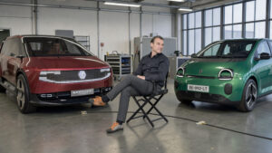 Laurens van den Acker mit Twingo und E-Space