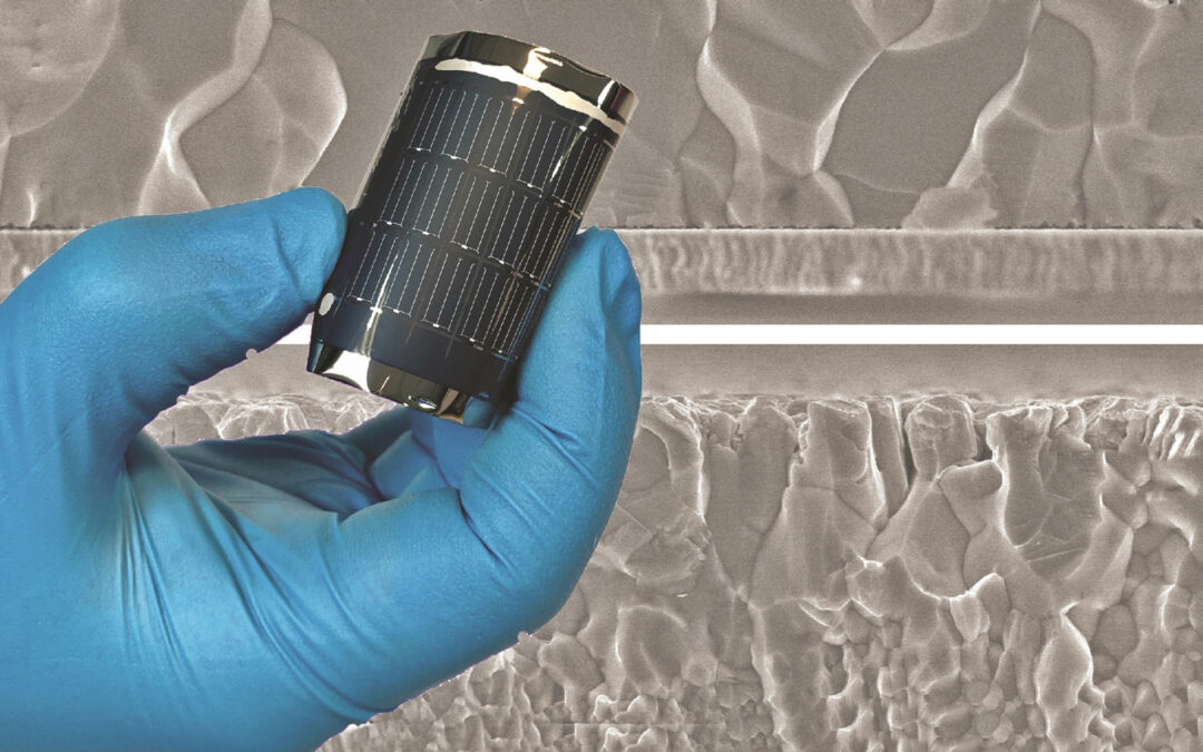 Flexible Solarzellen mit Rekordwirkungsgrad