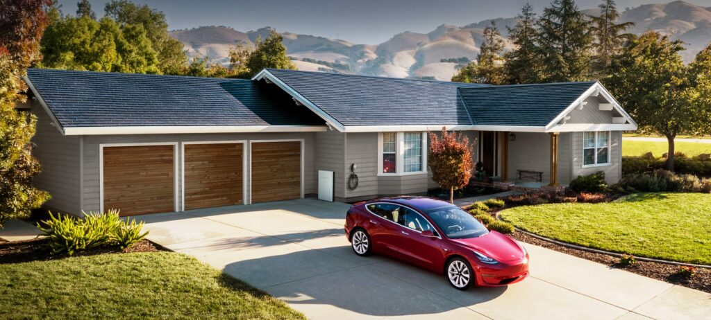 Tesla solar-Dach