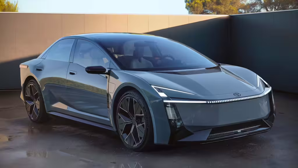 Toyota Corolla Concept 
Auf der Tokyo Motor Show 2025 gab Toyota nicht nur einen Ausblick auf die nächste Generation der Mittelklasse-Limousine, sondern auch auf die neue Plattform, auf der sich sowohl voll- als auch teilelektrische Fahrzeuge realisieren lassen. Foto: Toyota  